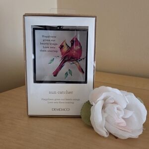 NWT DEMDACO Red Cardinal Pair Suncatcher
